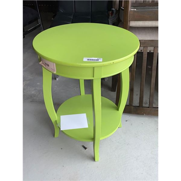 Green Side Table