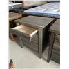 Image 3 : 3 Drawer Solid Wood Night Side Table