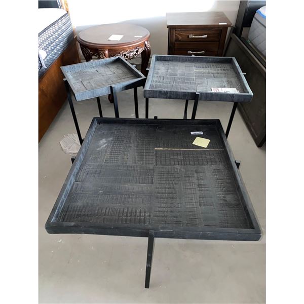 Lot Of 3 End Tables
