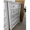 Image 2 : 5 Drawer White Dresser