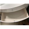 Image 3 : 5 Drawer White Oval Dresser