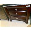 Image 1 : 3 Drawer Solid Wood Night Stand