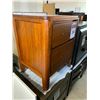 Image 2 : 2 Drawer Solid Wood Night Stand