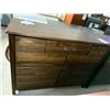 Image 1 : 9 Drawer wood grain style shaker Dresser