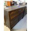 Image 2 : 9 Drawer wood grain style shaker Dresser