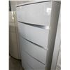 Image 2 : 5 Drawer White Laquer Tall Dresser