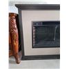 Image 3 : Electric Fire Place Heater Mantle/TV Stand