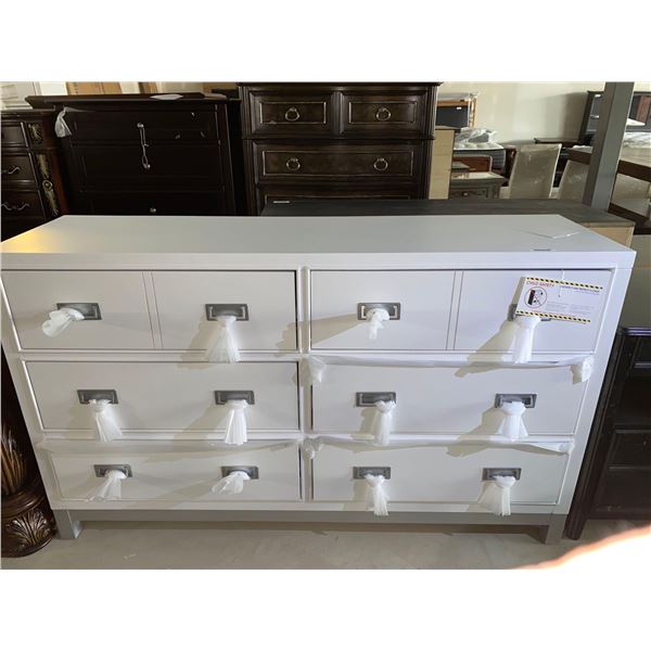 NEW 6 Drawer White Dresser
