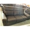 Image 1 : Brown Microfiber 3 seat power reclining sofa