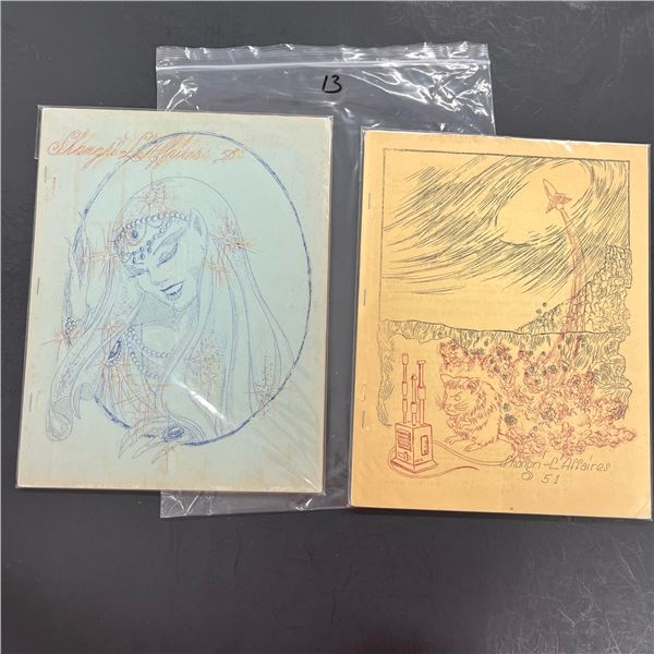 4 Shangri L'Affaires Fanzine Lot