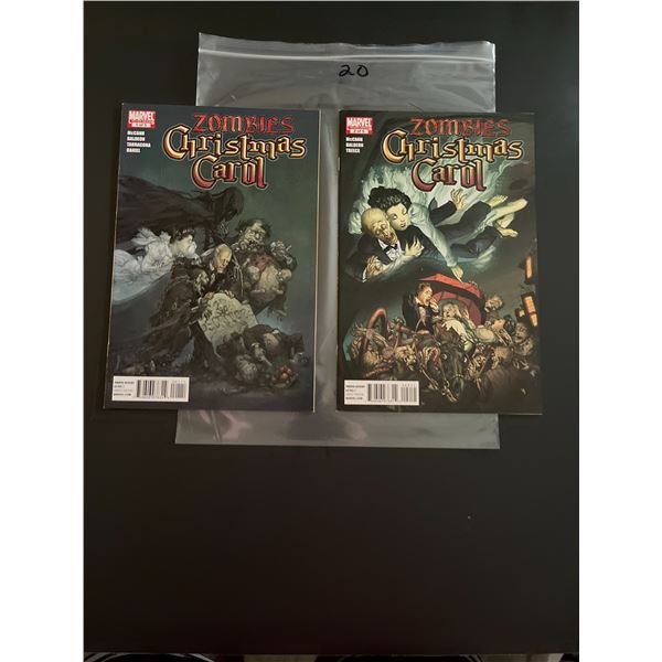 Carnage/Strange Academy/Marvel Zombies Christmas Carol Lot