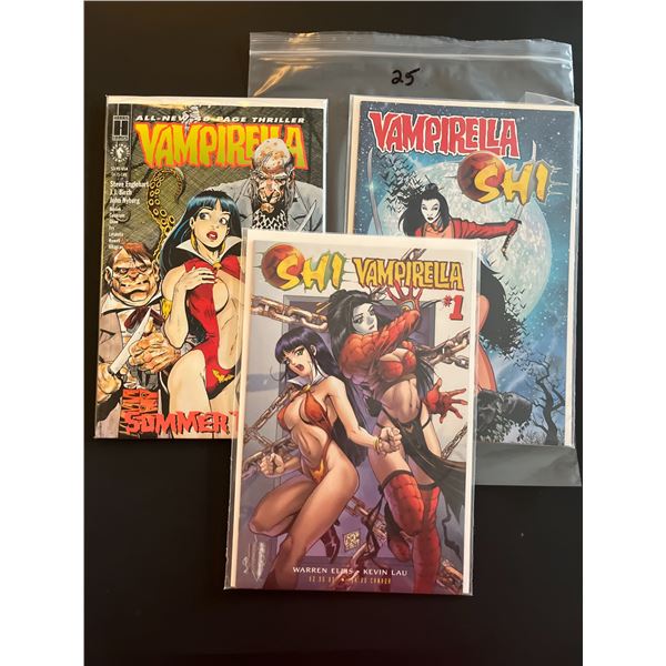 Vampirella, Mystic, and Shi Comic Lot