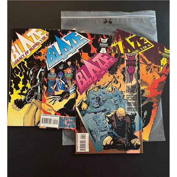 Blaze Legacy of Blood Comic Lot