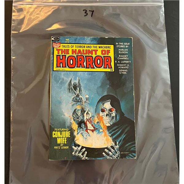 Haunt of Horror 1 1973 Rare Marvel Digest