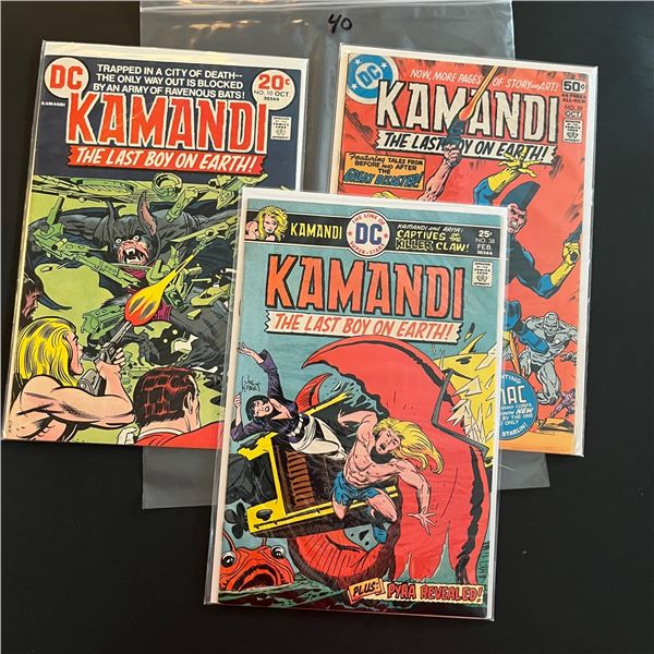Kamandi 1st Series Comic Lot