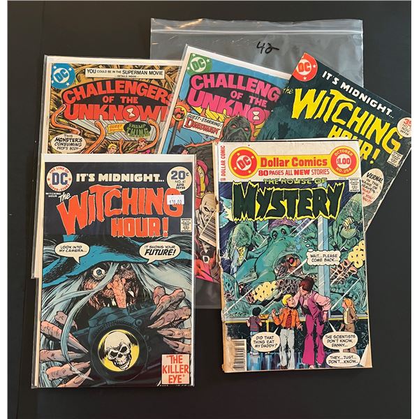 DC Bronze Age Horror & Sci-fi Comic Lot