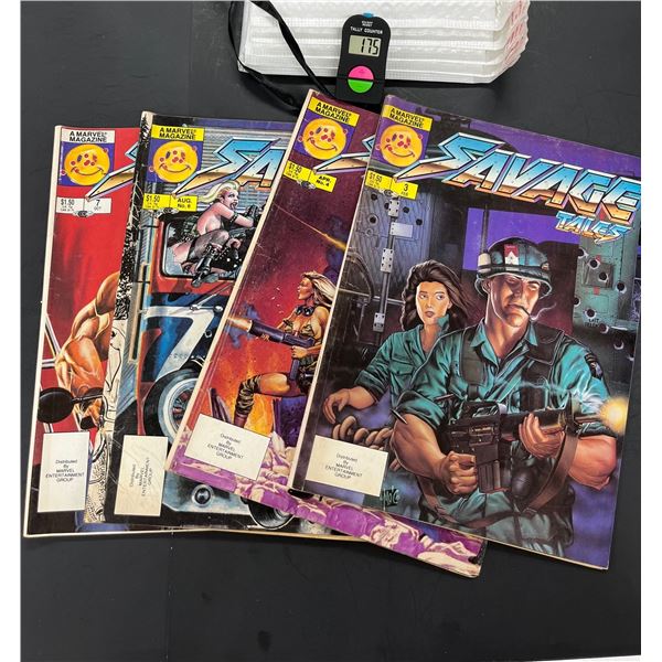 Savage Tales Marvel Magazine Lot