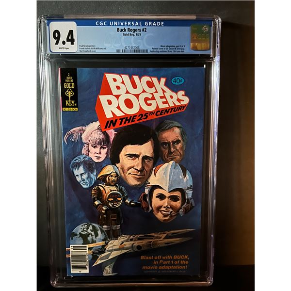 Buck Rogers 2 CGC 9.4 Movie Adaption