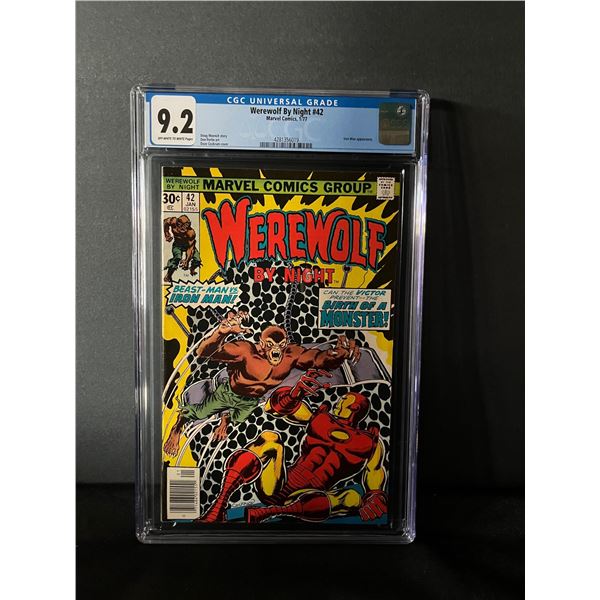 Werewolf by night 42 CGC 9.2