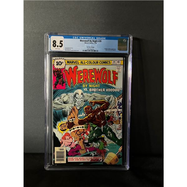 Werewolf by night 39 CGC 85 Pence Variant