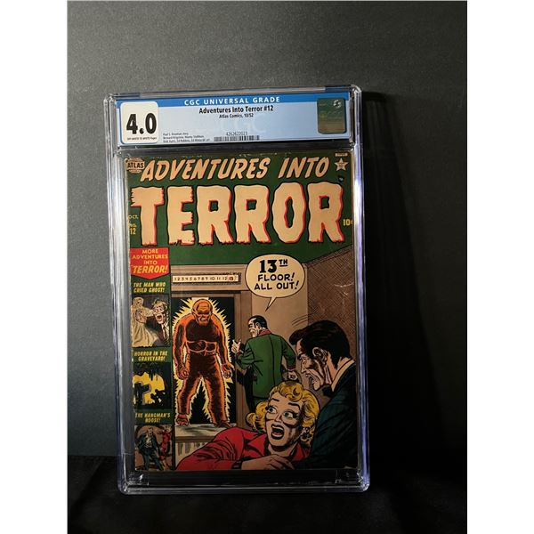 Adventures into Terror CGC 4.0 Pre-Code Horror