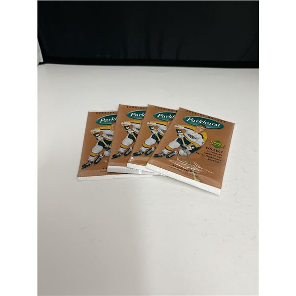 4 Packs 2006-07 Parkhurst Hockey Cards