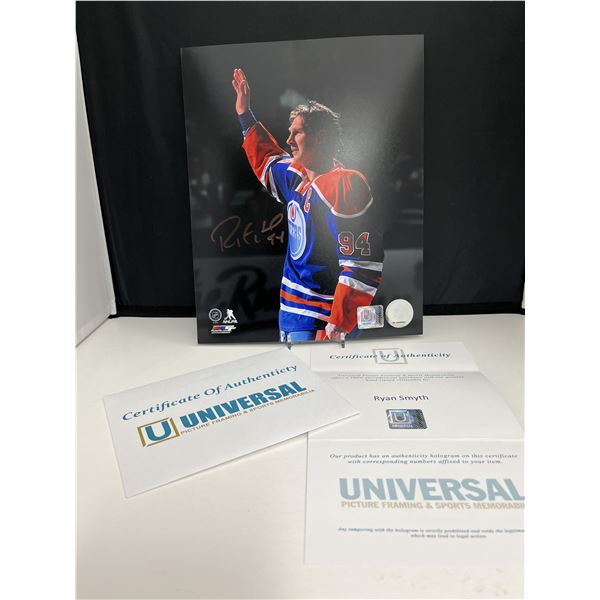 Ryan Smyth 8x10 Autographed Photo With COA