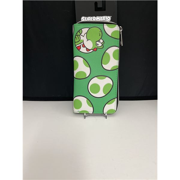 Super Mario Yoshi Zippered Wallet