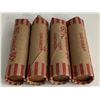 Image 1 : 4 Rolls Of Canadian Pennies