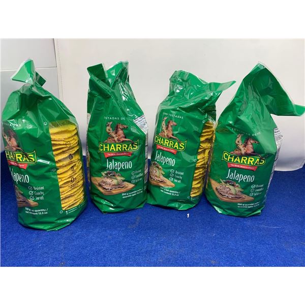 Charras Jalapeno Corn Tortillas (4 x 350g)