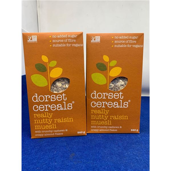 Dorset Cereals-Really Nutty Raisins Muesli (2 x 560g)