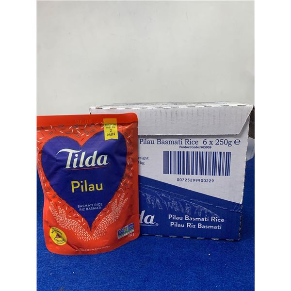 Tilda Pilau Basmati Rice (6 x 250g)