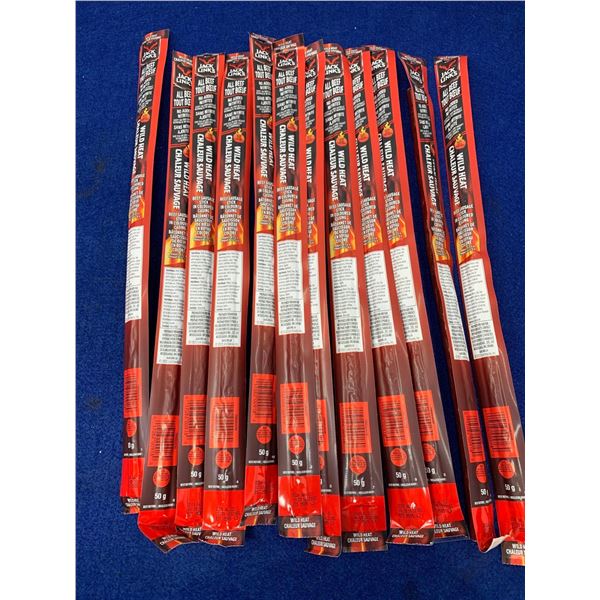 Jack Links All Beef Wild Heat Sausage (12 x 50g)