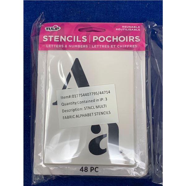 Stencils-Letters and Numbers