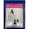 Image 1 : Stencils-Letters and Numbers