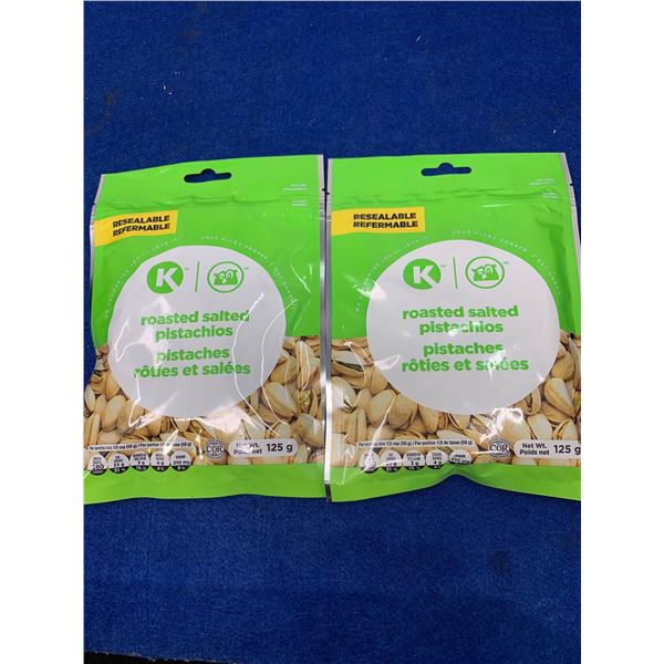 Circle K Roasted Salted Pistachios (2 x 125g)