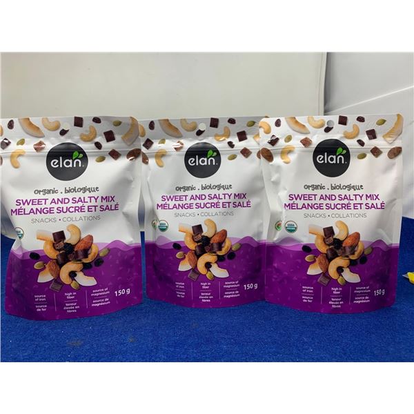 Elan Organic Sweet and Salty Mix (3 x 150g)