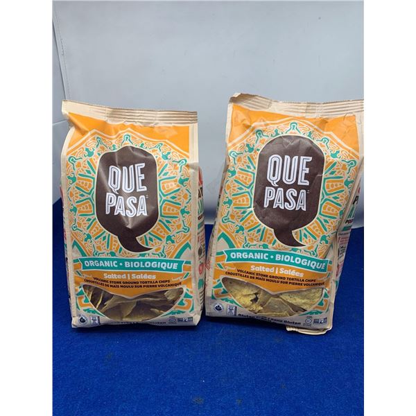 Que Pasa Organic Salted Tortilla Chips (2 x 350g)