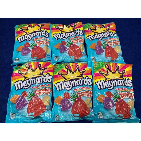 Maynards Tropical Swedish Berries (6 x 185g)