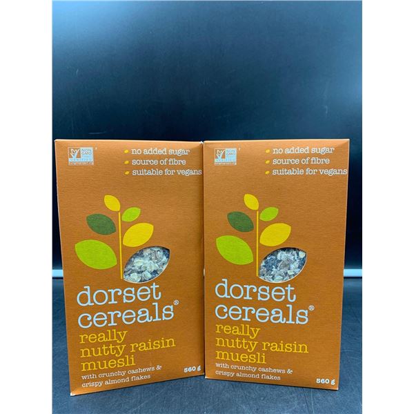 Dorset Cereals Really Nutty Raisin Muesli (2 x 560g)