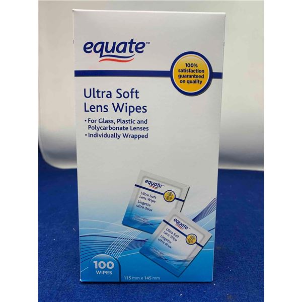 Equate Ultra Soft Lens Wipes (100ct)
