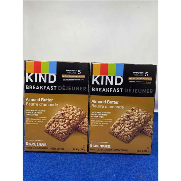 Kind Breakfast Bars-Almond Butter (2-4 x 50g)