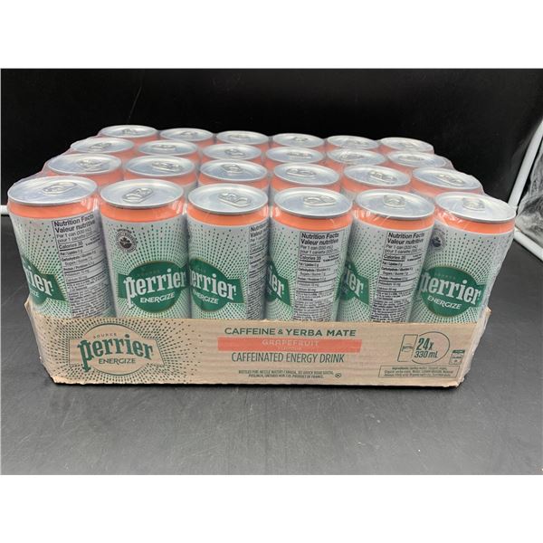 Perrier Grapefruit Caffeinated Energy Drink (24 x 330ml)