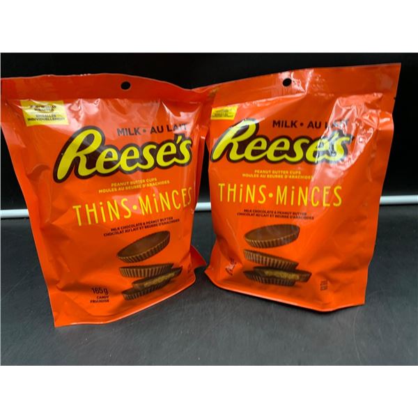 Reese's Thins Peanut Butter Cups (2 x 165g)