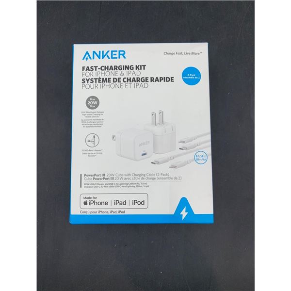Anker Fast-Charging Kit for iPhone & iPad
