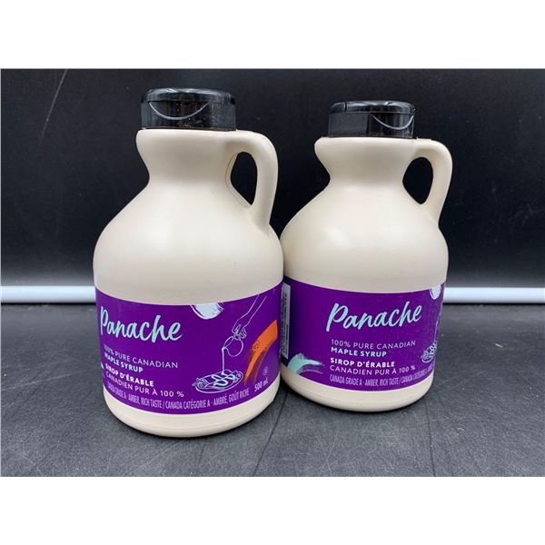 Panache Pure Canadian Maple Syrup (2 x 500ml)