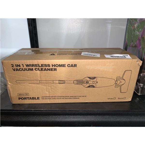 2-in 1 Wireless Home Car Vacuum Cleaner