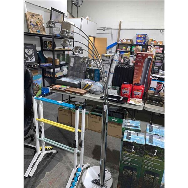 Stainless Arc Style Floor Lamp
