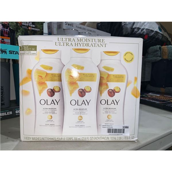 Olay Ultra Moisture Body Wash Shea Butter Pack of 3