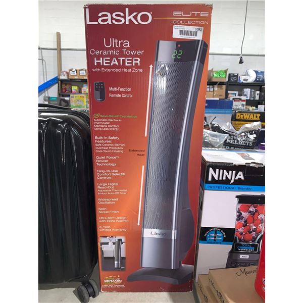 Lasko Ultra Ceramic Tower Heater w/ Multi-Fuction Remote Control